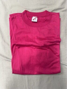 vintage jerzees t shirt Pink Size XL